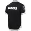 Pro Standard Mens NFL Classic Chenille Button Down(Black/Gray)