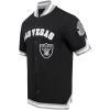 Pro Standard Mens NFL Classic Chenille Button Down(Black/Gray)