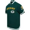 Pro Standard Mens NFL Classic Chenille Button Down(Forest Green)