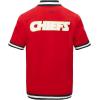 Pro Standard Mens NFL Classic Chenille Button Down(Red)