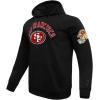 Pro Standard Mens NFL Classic Chenille Cotton Double Knit Athletic Short(Black)