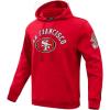 Pro Standard Mens NFL Classic Chenille Cotton Double Knit Athletic Short(Red)