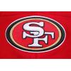 Pro Standard Mens NFL Classic Chenille Cotton Double Knit Athletic Short(Red)
