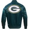 Pro Standard Mens NFL Classic Satin Jacket(Green)