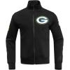 Pro Standard Mens NFL Classic Track Track Jacket(Black)