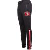 Pro Standard Mens NFL Classic Track Track Pant(Black/Red)