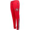 Pro Standard Mens NFL Classic Track Track Pant(Red/Black)