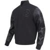 Pro Standard Mens NFL Classic Triple Black Varsity Jacket(Triple Blk)