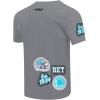 Pro Standard Mens NFL DIY Pick Stitch Short Sleeve Tee(Gray)