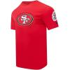 Pro Standard Mens NFL DIY Pick Stitch Short Sleeve Tee(Red)