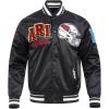 Pro Standard Mens NFL Mash Up Satin Jacket(Black)