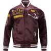 Pro Standard Mens NFL Mash Up Satin Jacket(Red)