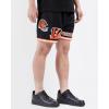 Pro Standard Mens NFL Mesh Short(Black/Orange)