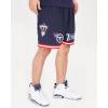 Pro Standard Mens NFL Mesh Short(Midnight Navy/Red)