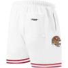 Pro Standard Mens NFL Mesh Short(White/Red)