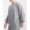 Pro Standard Mens NFL Neutral Fleece Crewneck Sweatshirt(Grey)