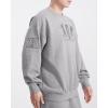 Pro Standard Mens NFL Neutral Fleece Crewneck Sweatshirt(Grey)