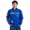 Pro Standard Mens NFL Pro Game Day Jacket Double Knit Jacket(Royal Blue/Whte/Midnight Navy)