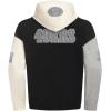Pro Standard Mens NFL Reverse French Terry Fleece Pull Over Hoodie(Black)