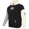 Pro Standard Mens NFL Reverse French Terry Fleece Pull Over Hoodie(Black)