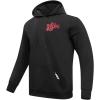 Pro Standard Mens NFL Souvenir Brushed Back French Terry Pull Over Hoodie(Black)