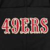 Pro Standard Mens NFL Souvenir Brushed Back French Terry Pull Over Hoodie(Black)