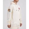 Pro Standard Mens NFL Souvenir Brushed Back French Terry Pull Over Hoodie(Off-white)