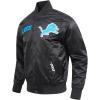 Pro Standard Mens NFL Souvenir Satin Jacket(Black)