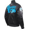 Pro Standard Mens NFL Souvenir Satin Jacket(Black)