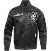 Pro Standard Mens NFL Souvenir Satin Jacket(Black)