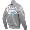 Pro Standard Mens NFL Souvenir Satin Jacket(Grey)