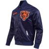 Pro Standard Mens NFL Souvenir Satin Jacket(Navy)