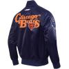 Pro Standard Mens NFL Souvenir Satin Jacket(Navy)