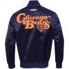 Pro Standard Mens NFL Souvenir Satin Jacket(Navy)