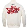 Pro Standard Mens NFL Souvenir Satin Jacket(Off-white)