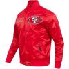 Pro Standard Mens NFL Souvenir Satin Jacket(Red)