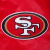 Pro Standard Mens NFL Souvenir Satin Jacket(Red)