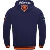 Pro Standard Mens NFL Team Badge Brushed Back French Terry Pull Over Hoodie(Blue)