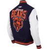 Pro Standard Mens NFL Team Badge Varsity Jacket(CHICAGO BEARS)