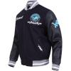 Pro Standard Mens NFL Team Badge Varsity Jacket(DETROIT LIONS)