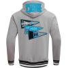 Pro Standard Mens NFL Team Pennants Brushed Back French Terry Pull Over Hoodie(Grey)