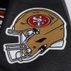 Pro Standard Mens NFL Turn It Up Varsity Jacket(Black)