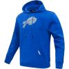 Pro Standard Mens NFL Varsity Blues Brushed Back French Terry Pull Over Hoodie(Blue)
