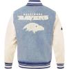 Pro Standard Mens NFL Varsity Blues Denim Jacket(Blue)