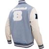 Pro Standard Mens NFL Varsity Blues Denim Jacket(Cincinnati Bengals  Denim)