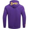 Pro Standard Mens WNBA Classic Chenille Pull Over Hoodie(Purple)