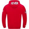 Pro Standard Mens WNBA Classic Chenille Pull Over Hoodie(Red)