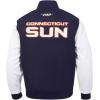 Pro Standard Mens WNBA Classic Chenille Varsity Jacket(Midnight Navy/White)