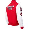 Pro Standard Mens WNBA Classic Chenille Varsity Jacket(Red/White)