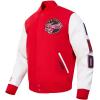 Pro Standard Mens WNBA Classic Chenille Varsity Jacket(Red/White)